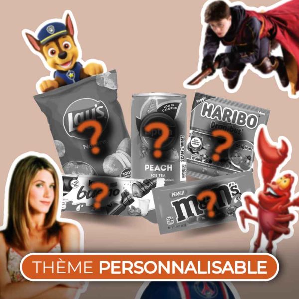 Box gourmande - Thème personnalisable
